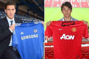 13年后蓝军遭指控！曼联拒付100万回扣签阿扎尔,1200万买香川真司