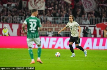 德甲-凯恩双响斩获百球破纪录 塔首球拜仁4-0迎联赛5连胜